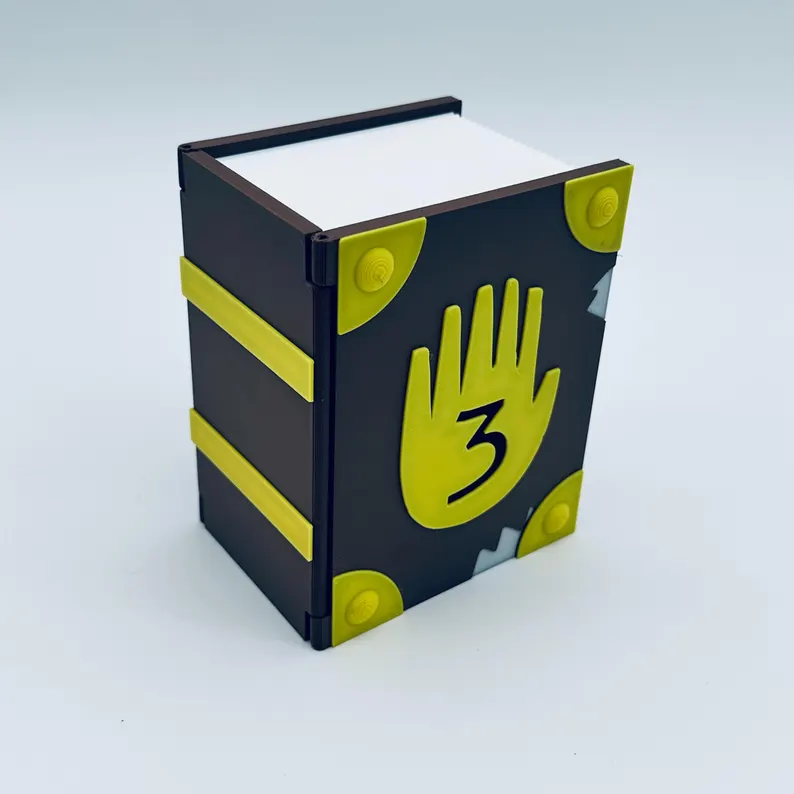 Gravity Falls Journal MTG Deck Box, Magic The Gathering Commander Case, Gift for MTG Players, EDH Storage Box