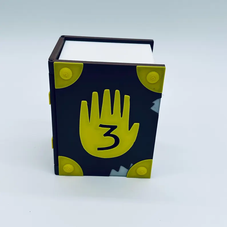 Gravity Falls Journal MTG Deck Box, Magic The Gathering Commander Case, Gift for MTG Players, EDH Storage Box