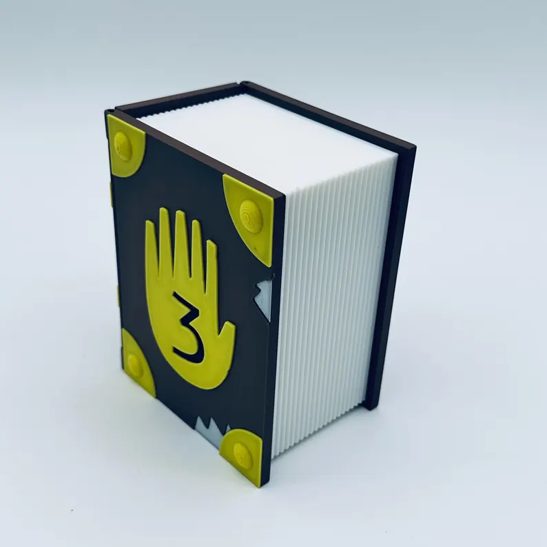 Gravity Falls Journal MTG Deck Box, Magic The Gathering Commander Case, Gift for MTG Players, EDH Storage Box