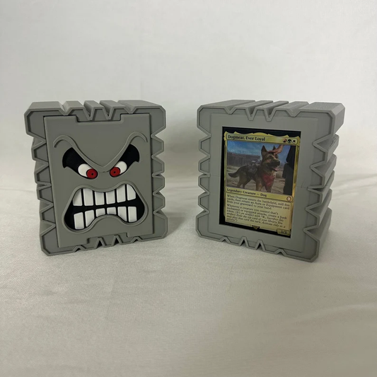 Twomp Deck Box for MTG Commander, Mario Inspired Storage Case, Magic the Gathering Deck Box, MTG Gift